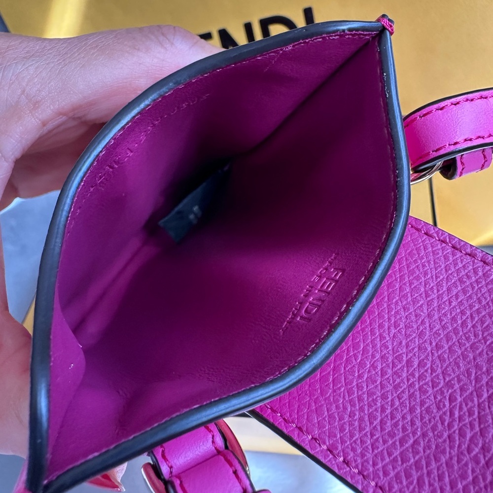 NWT FENDI FF Diamonds Phone Holder Bag - Picture 10 of 17